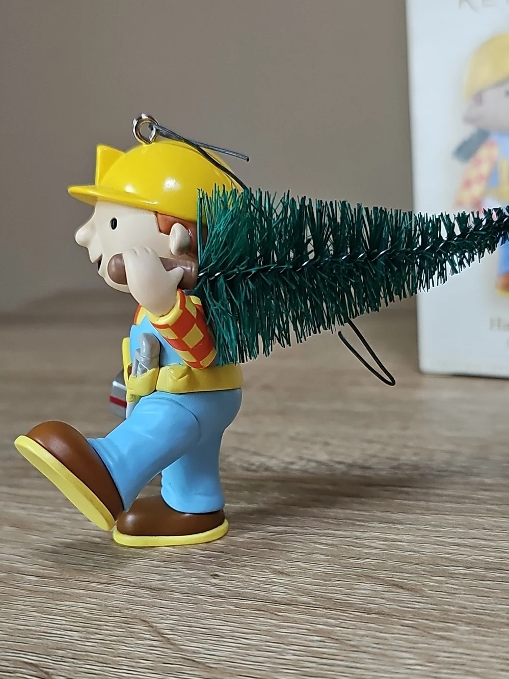 Hallmark Keepsake 'Hard At Work' Bob the Builder Ornament - Yellow Helmet